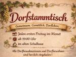 Jetzt neu: Der Dorfstammtisch